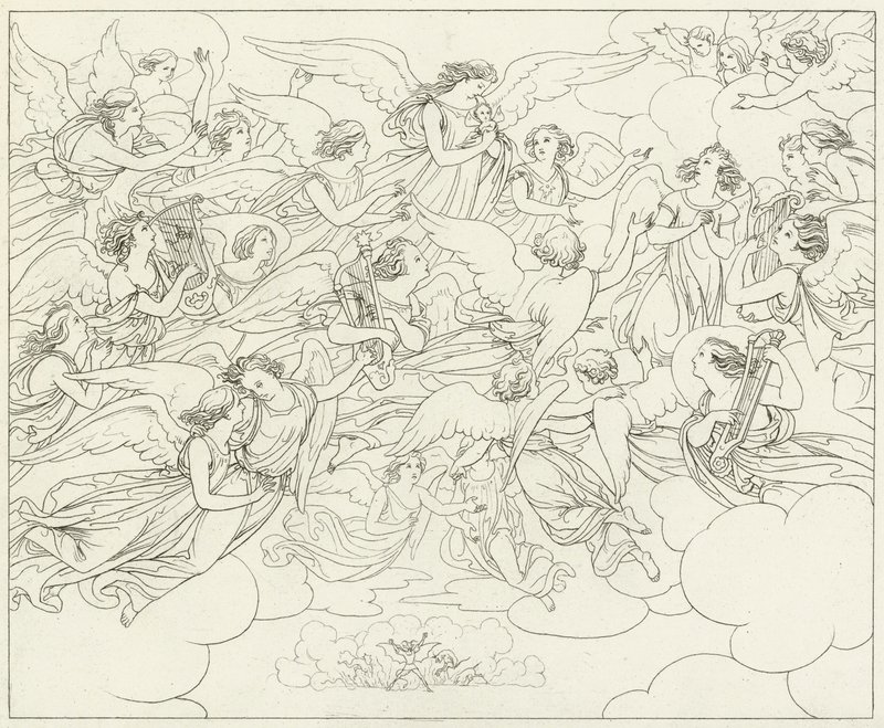 Illustration til Goethes Faust af Friedrich August Moritz Retzsch