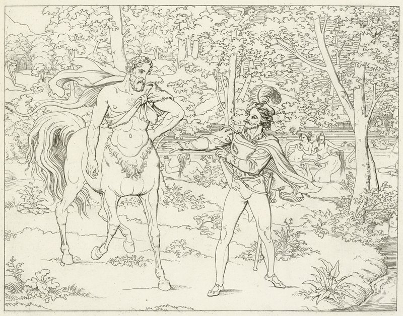 Illustration til Goethes Faust af Friedrich August Moritz Retzsch