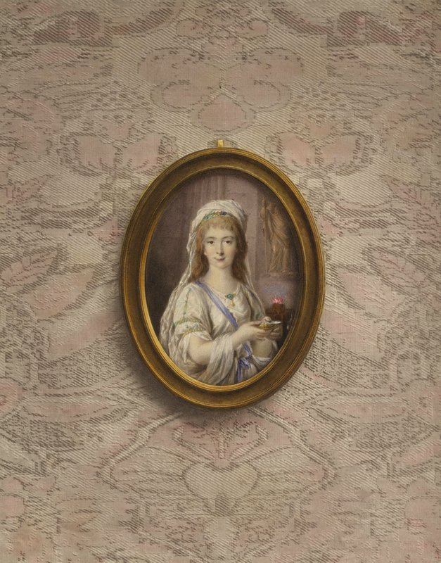 Portræt af en vestalsk jomfru af Friedrich Heinrich Fuger