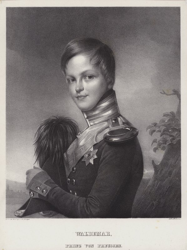 Prins Waldemar af Preussen af Friedrich Jentzen