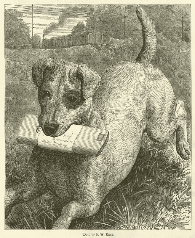 Hund (gravering) af Friedrich Wilhelm Keyl