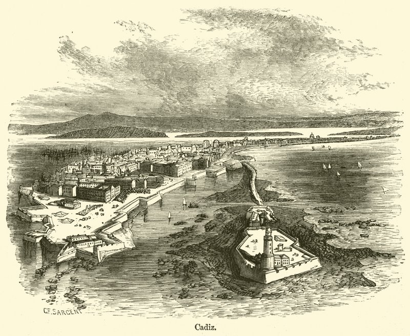 Cadiz af G. F. Sargent