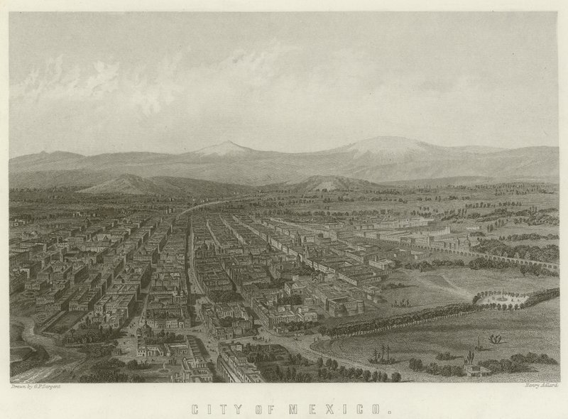 Byen Mexico af G. F. Sargent