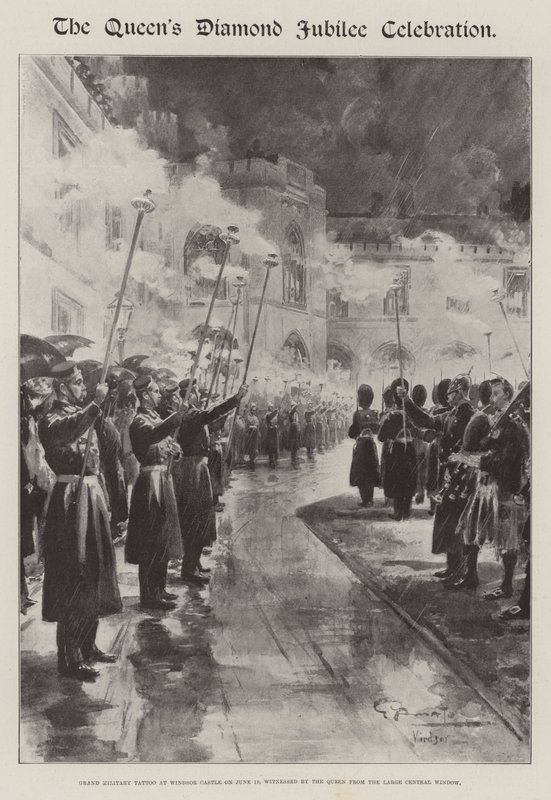 Dronningens diamantjubilæumsfejring af G.S. Amato