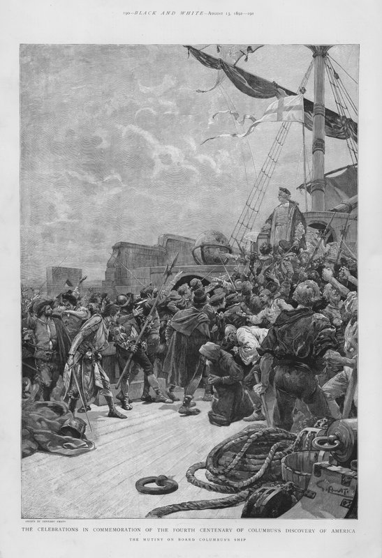Mytteri om bord på Christopher Columbus