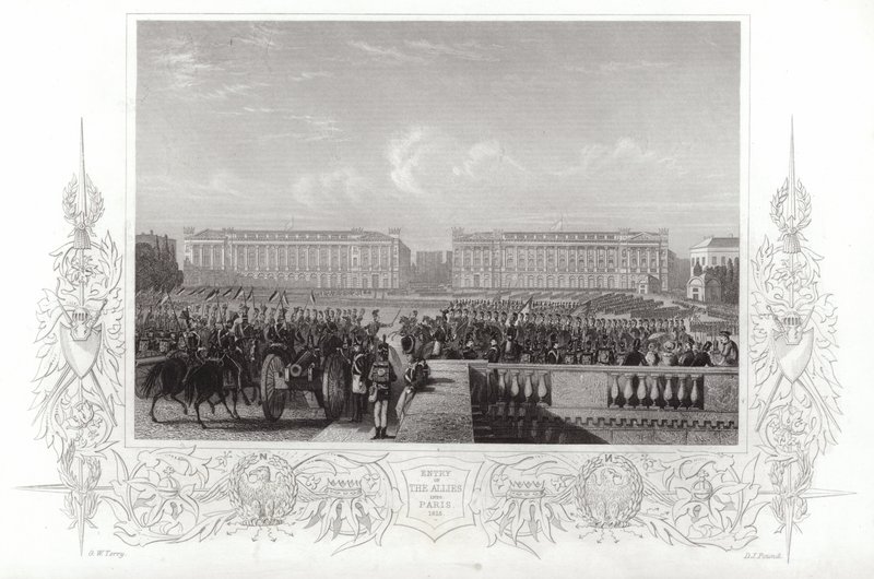 De allieredes indtog i Paris af G.W. Terry