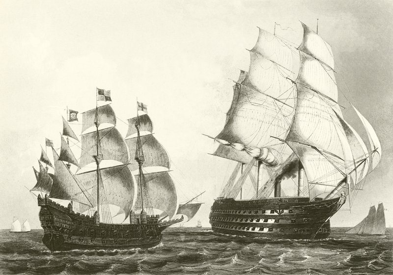 The Great Harry Man-of-War af G.W. Terry