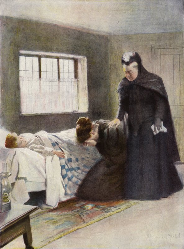 Dronning Victorias karakter: Sympathy (farve litho) af G. Grenville Manton