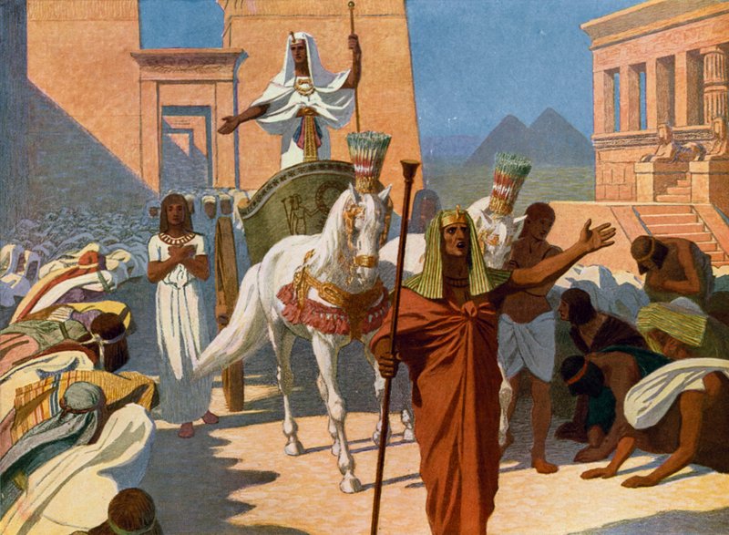 Josef som vesir af Egypten af Gebhard Fugel