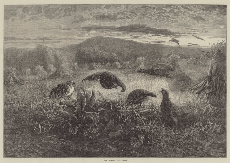 Månederne, september af George Bouverie Goddard