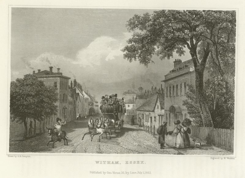 Witham, Essex af George Bryant Campion