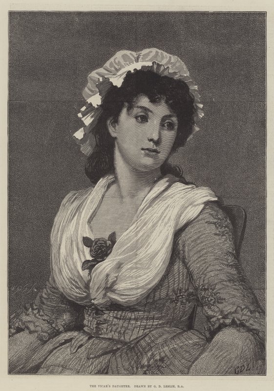 Præstens Datter af George Dunlop Leslie