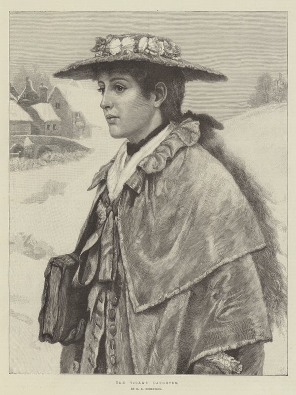 Præstens Datter af George Edward Robertson