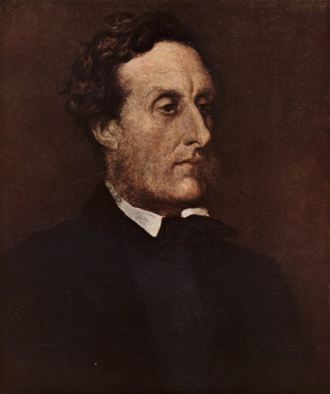 Antony Ashley-Cooper, syvende jarl af Shaftesbury, KG af George Frederick Watts