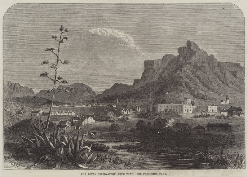 Royal Observatory, Cape Town af George French Angas