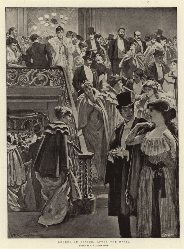 London i sæsonen, efter operaen af George Percy Jacomb Hood