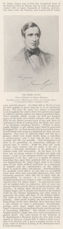 Sir James Paget af George Richmond