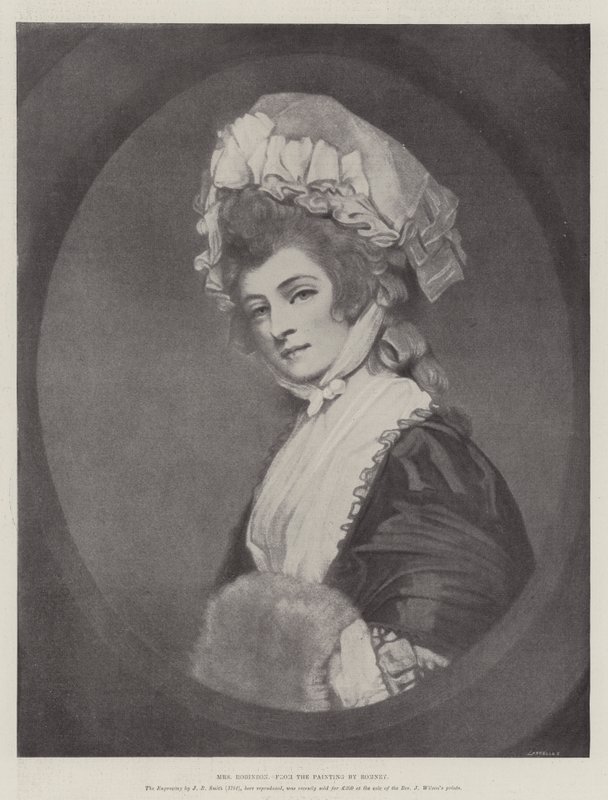 Fru Robinson af George Romney
