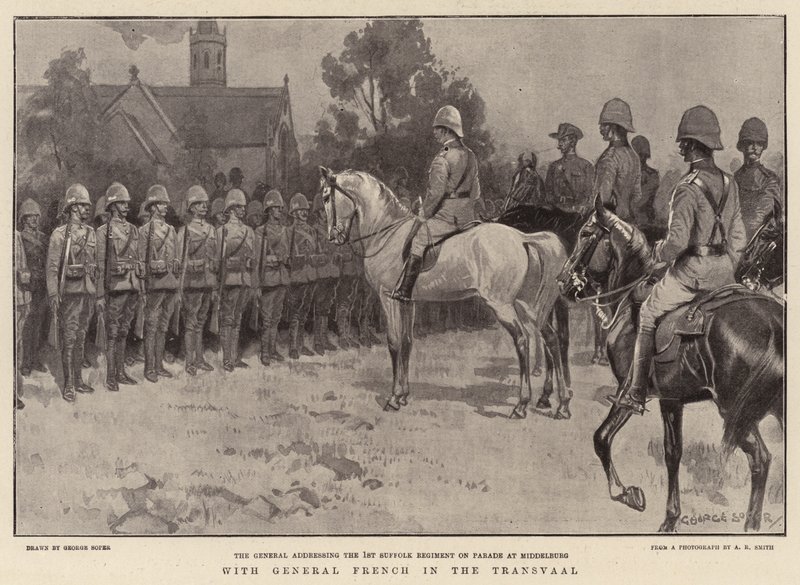 Med General French i Transvaal af George Soper
