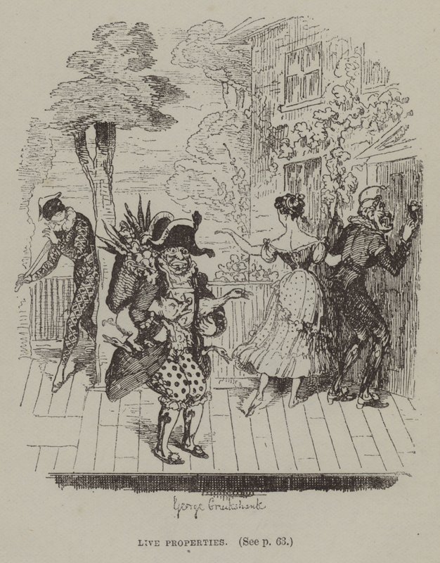 Levende egenskaber (gravering) af George (after) Cruikshank