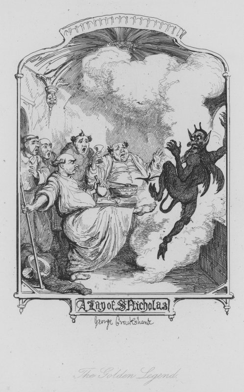 Den gyldne legende (gravering) af George (after) Cruikshank