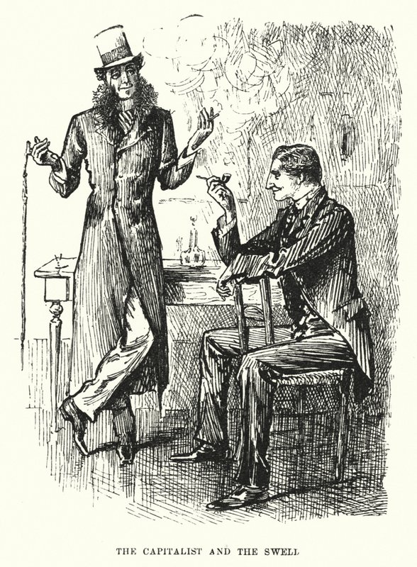 Illustration til Trilby af George du Maurier (gravering) af George (after) Du Maurier