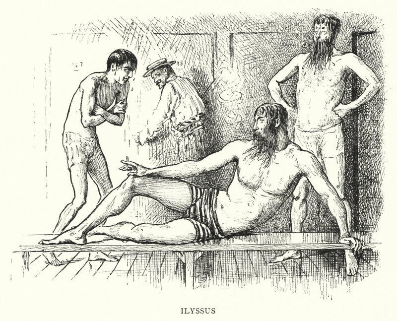 Illustration til Trilby af George du Maurier (gravering) af George (after) Du Maurier