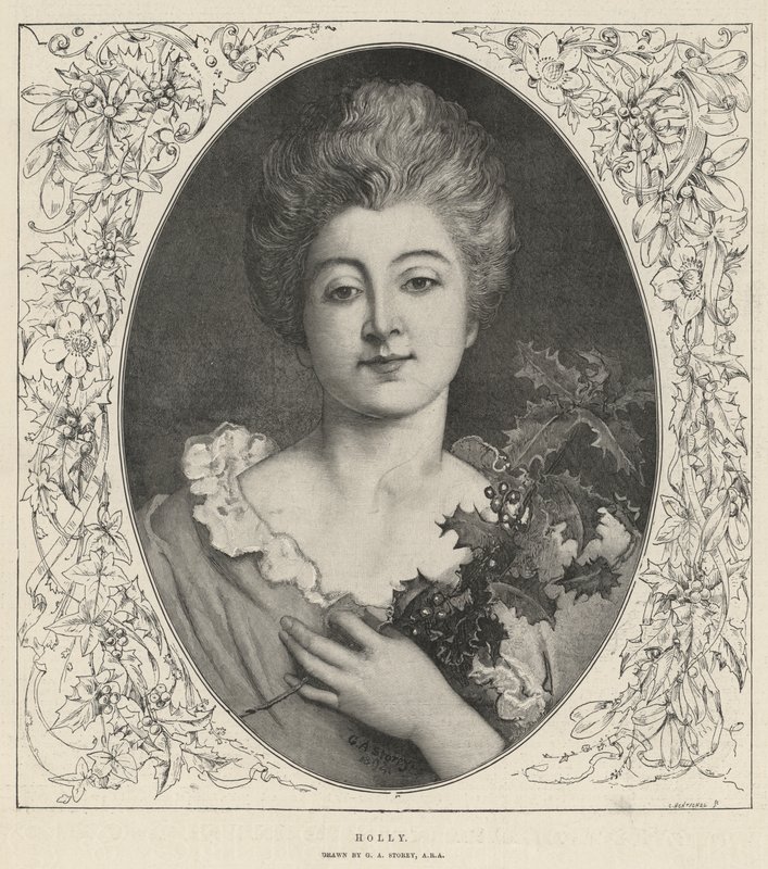 Holly af George Adolphus Storey