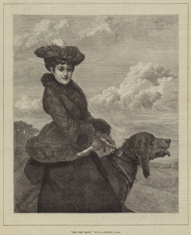 Piskehånden af George Adolphus Storey