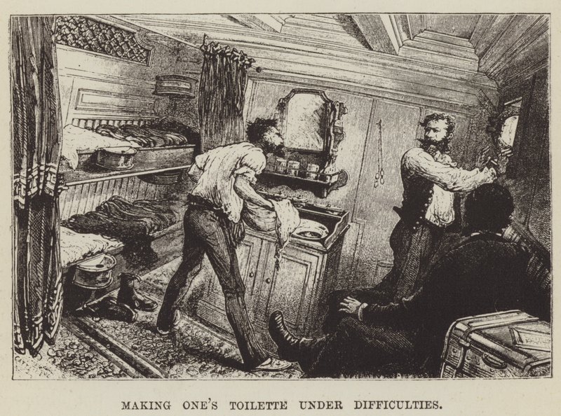 At lave sin toilette under vanskeligheder af George Augustus Sala