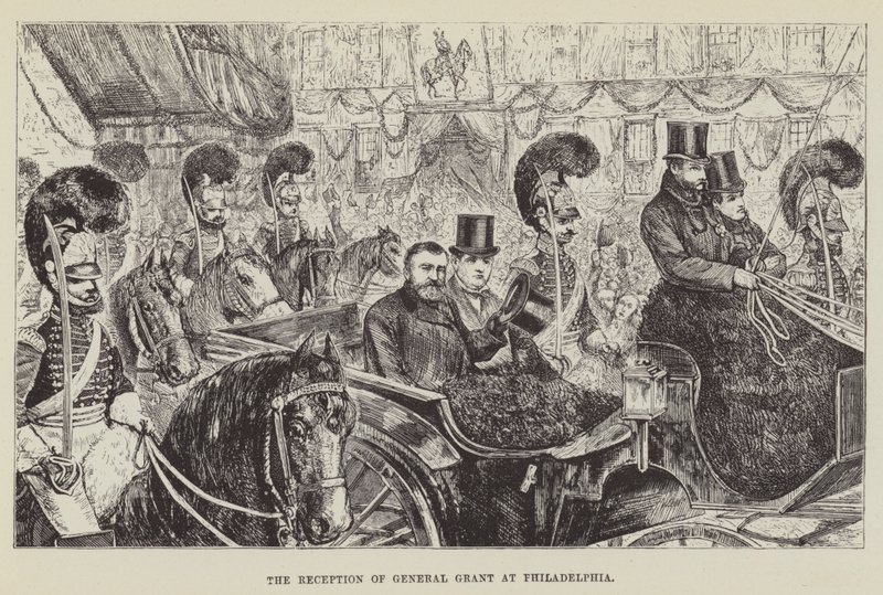 Modtagelse af general Grant i Philadelphia af George Augustus Sala
