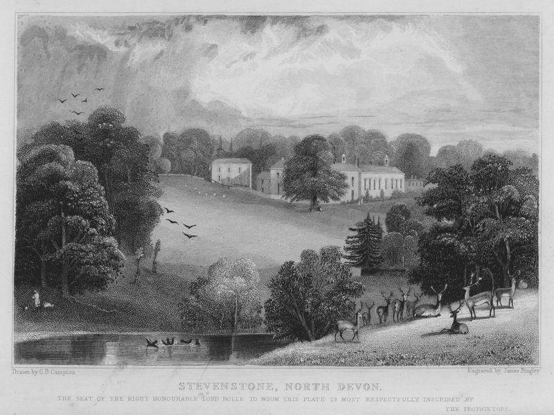 Stevenstone, North Devon (gravering) af George Bryant Campion