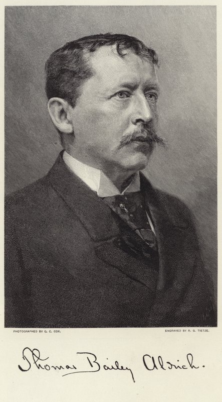 Portræt af Thomas Bailey Aldrich af George C. Cox