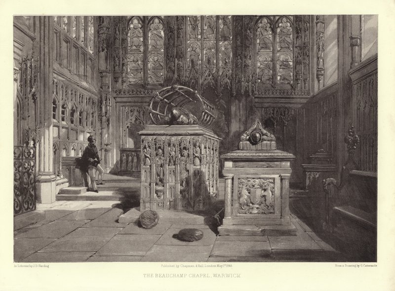 Beauchamp Chapel, Warwick af George Cattermole