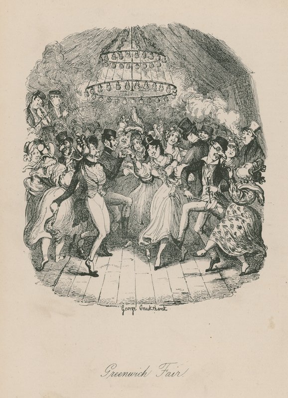 Greenwich Fair af George Cruikshank