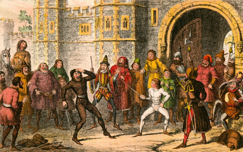 Henrik IV, del II af George Cruikshank
