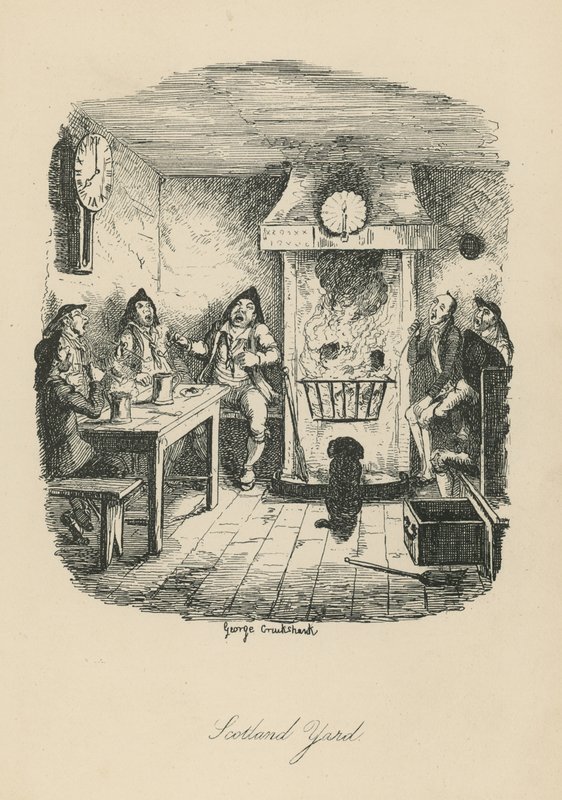 Scotland Yard af George Cruikshank af George Cruikshank