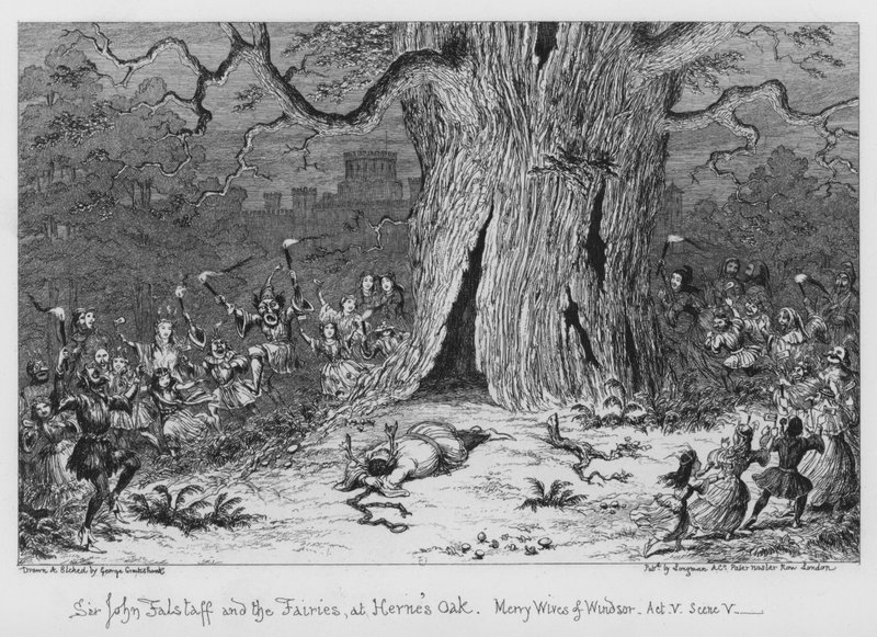 Sir John Falstaff og feerne på Herne