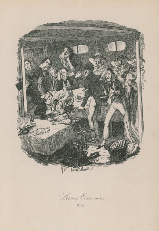 Damp udflugt af George Cruikshank