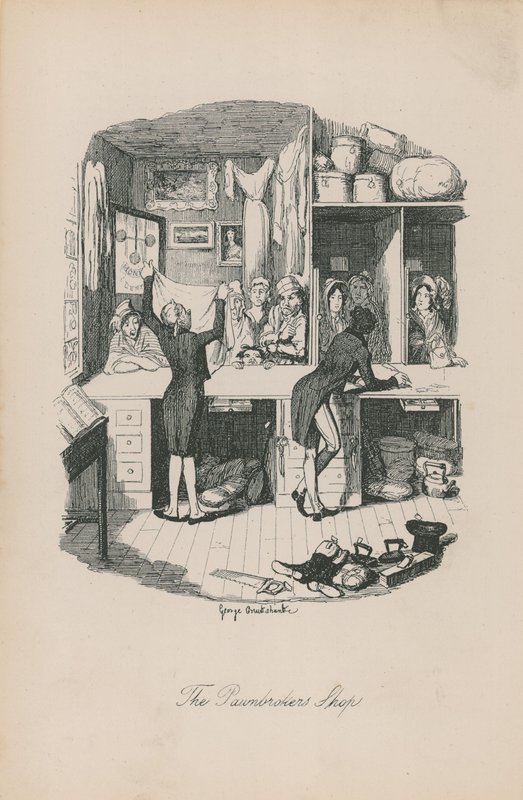 Pantelånerens butik af George Cruikshank