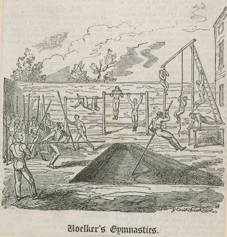 Woelkers Gymnastik af George Cruikshank