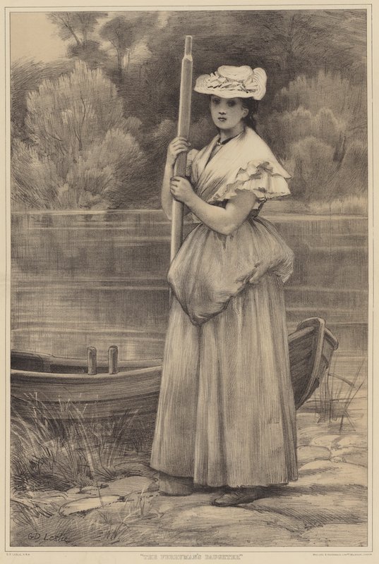 Færgemandens Datter af George Dunlop Leslie