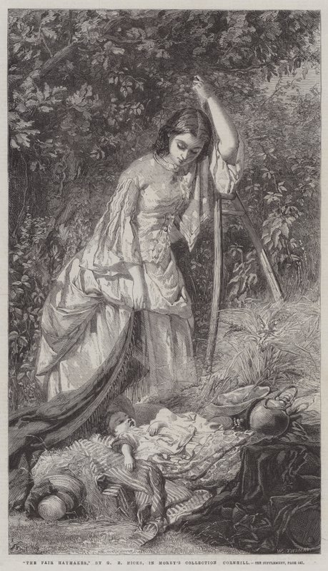 Den Fair Hømager af George Elgar Hicks