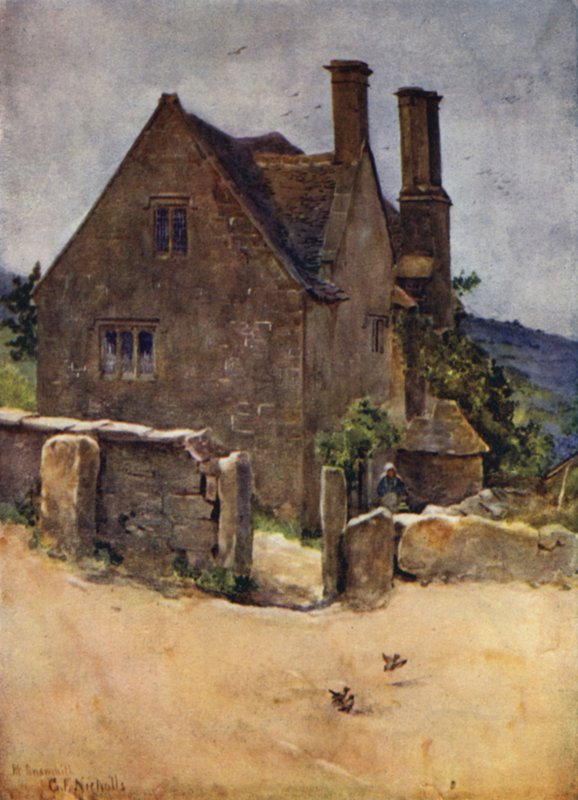 Det gamle hus, Snowshill af George Franck Nicholls
