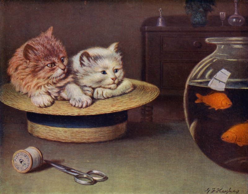 Ser (farve litho) af George H. Hughes