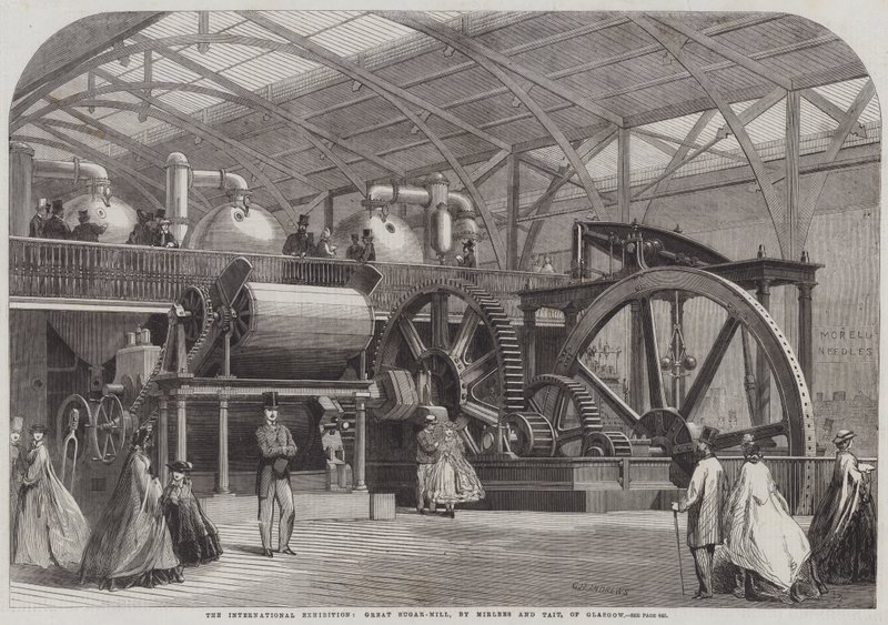 Den internationale udstilling, Great Sugar-Mill, af Mirlees og Tait, Glasgow af George Henry Andrews