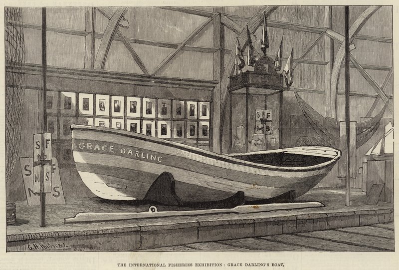 Den internationale fiskeriudstilling, Grace Darlings båd af George Henry Andrews