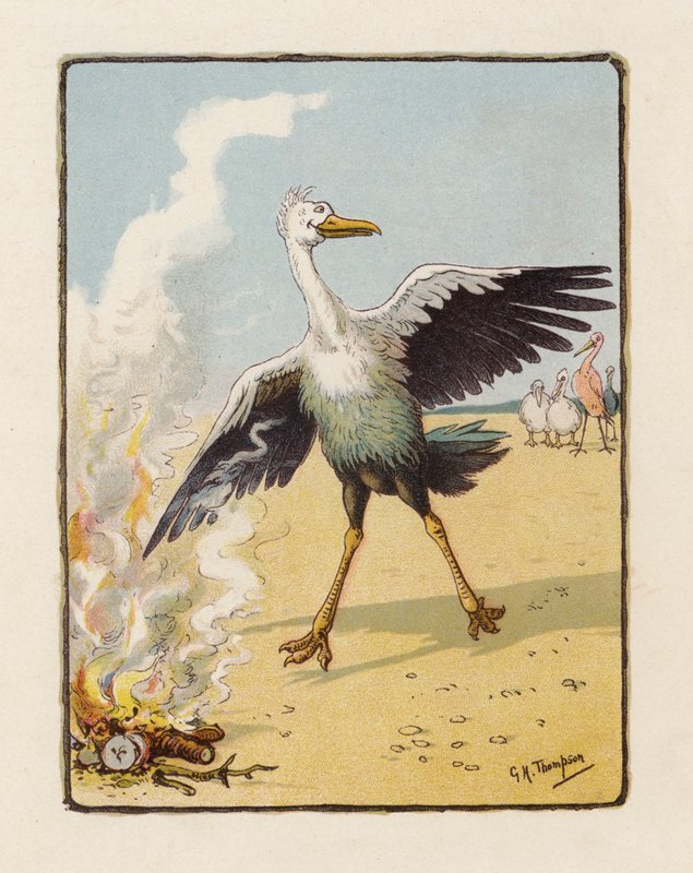 The Phoenix (farvelitografi) af George Henry Thompson