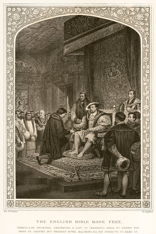 Den engelske bibel er frigjort af George Housman Thomas
