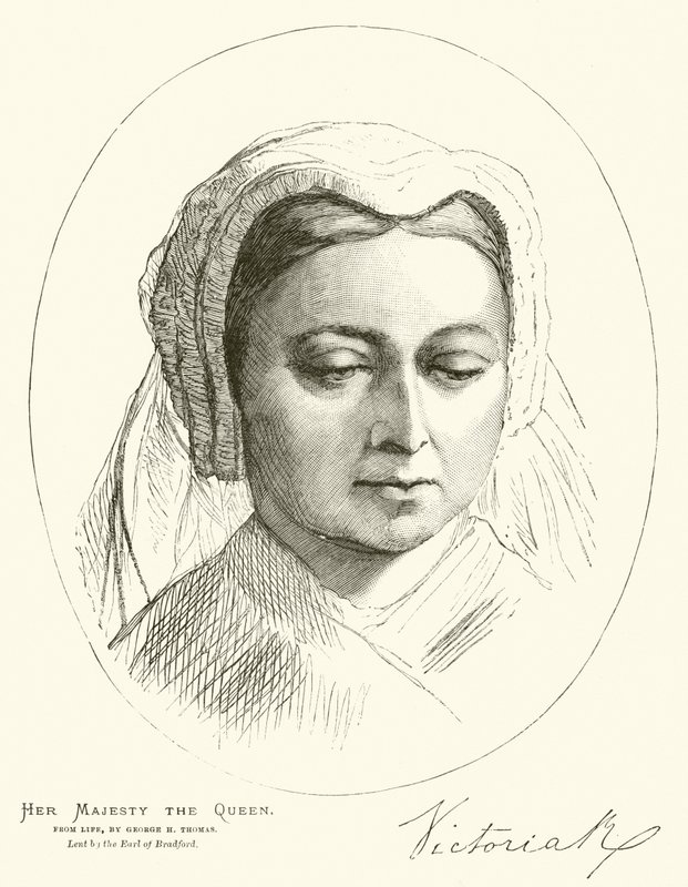 Dronning Victoria af George Housman after Thomas